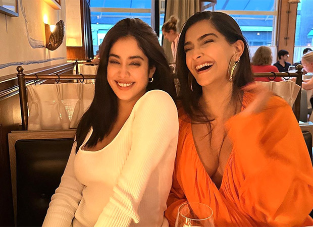 Janhvi Kapoor hangs with cousin Sonam Kapoor in London; Rhea Kapoor dedicates a sweet message about the Kapoor sisters bonding : Bollywood News